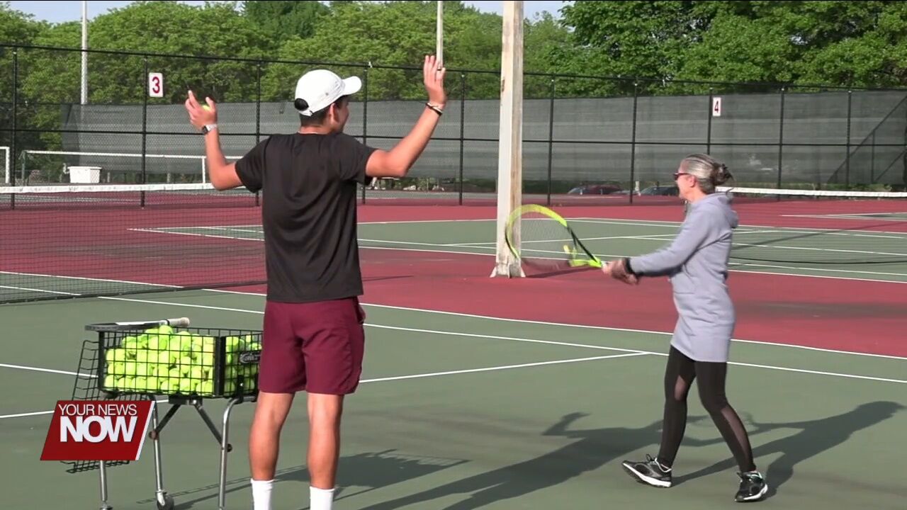 The Lima Area Tennis Association hosts a "Tennis 101" in honor of National Tennis Month
